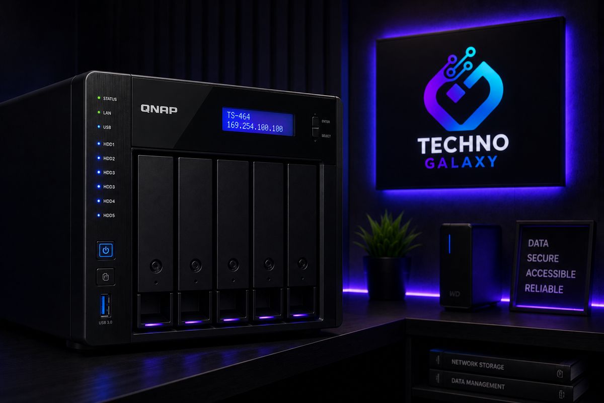 NAS storage setup